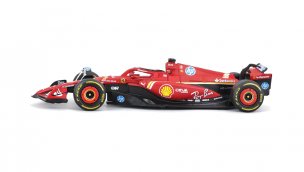 Машинка Bburago Ferrari Racing - SF-24 1:43 Red - Retromagaz, image 4