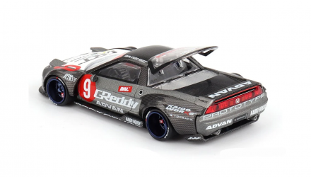 Машинка Premium Kaido House x MiNI GT NSX Kaido Test Car Spec V1 1:64 KHMG190-CH Grey - Retromagaz, image 2