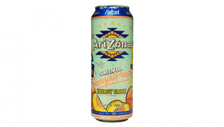 Чай Холодний Arizona x Fallout Зеленый со Вкусом Персика 650ml - Retromagaz, image 1