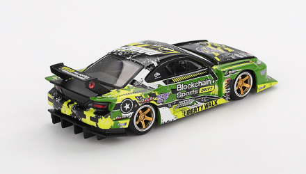 Машинка Premium MINI GT Nissan LB-Super Silhouette S15 SILVIA #555 V2 2024 Formula Drift 1:64 MGT00823-СH Green - Retromagaz, image 2