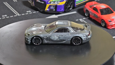 Тематическая Машинка Hot Wheels 1995 Mazda RX-7 Fast & Furious 1:64 JKX23 Zamac - Retromagaz, image 3