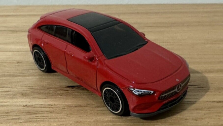 Машинка Большой Город Matchbox 2020 Mercedes-Benz CLA Shooting Brake Showroom 1:64 HVP18 Red - Retromagaz, image 1