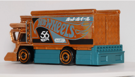 Тематична Машинка Hot Wheels Raijin Express Green and Gold 1:64 HVX03 Gold - Retromagaz, image 3