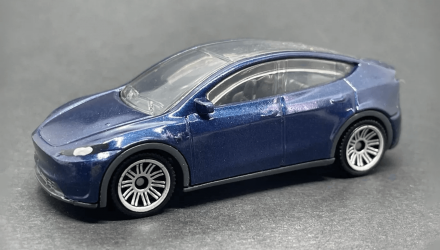 Машинка Большой Город Matchbox Tesla Model Y Metro 1:64 HVN74 Blue - Retromagaz, image 1