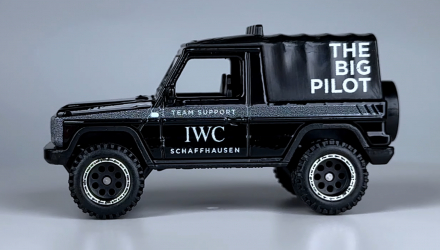 Машинка Premium Hot Wheels 1993 Mercedes-Benz G-Class Off-Road 1:64 HKC72 Black - Retromagaz, image 4