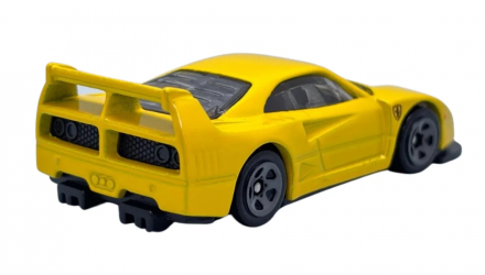 Машинка Базовая Hot Wheels Ferrari F40 Competizione Exotics 1:64 JBB92 Yellow - Retromagaz, image 3