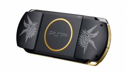 Консоль Sony PlayStation Portable Slim PSP-3ххх Monster Hunter 3 Limited Edition Модифікована 32GB Gold Black + 5 Вбудованих Ігор Б/У - Retromagaz, image 4