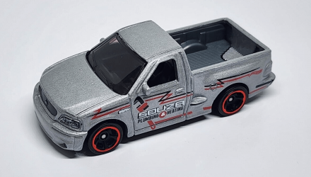 Машинка Базова Hot Wheels '99 Ford F-150 SVT Lightning The `90S 1:64 HTB07 Silver - Retromagaz, image 2