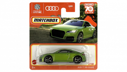 Машинка Велике Місто Matchbox Audi TT RS Coupe Highway 1:64 HLD10 Green - Retromagaz, image 1