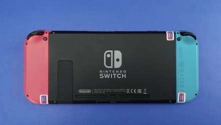 Набор Консоль Nintendo Switch HAC-001(-01) V2 32GB Blue Red Б/У + Карта UHS-I U3 V30 A1 SD Adapter 64GB - Retromagaz, image 5