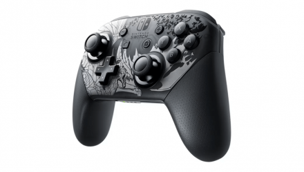 Геймпад Бездротовий Nintendo Switch Pro Controller Monster Hunter Rise Sunbreak Edition Black Новий - Retromagaz, image 2