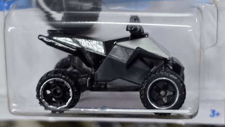 Машинка Базова Hot Wheels Tesla Cyberquad Dirt 1:64 HYW31 Silver - Retromagaz, image 3