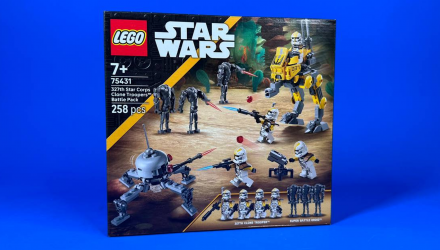 Конструктор Lego Бойовий Загін Бійців Клонів 327-го Галактичного Корпусу Star Wars 75431 Без Фігурок Новий - Retromagaz, image 1