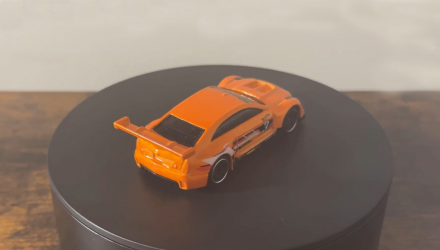 Машинка Базовая Hot Wheels '16 Cadillac ATS-V R Nightspeed 1:64 JJJ52 Orange - Retromagaz, image 2