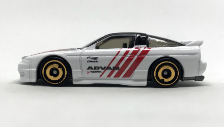 Машинка Базовая Hot Wheels '96 Nissan 180SX Type X Advan Nightburnerz 1:64 FKB00 White - Retromagaz, image 4