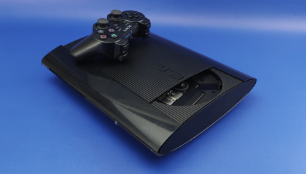 Набор Консоль Sony PlayStation 3 Super Slim 500GB Black Б/У  + Геймпад Беспроводной DualShock 3 + Игра Grand Theft Auto V Русские Субтитры - Retromagaz, image 6