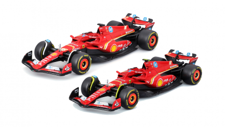 Машинка Bburago Ferrari Racing - SF-24 1:43 Red - Retromagaz, image 1