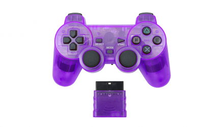 Геймпад Беспроводной RMC PlayStation 2 Purple Новый - Retromagaz, image 1