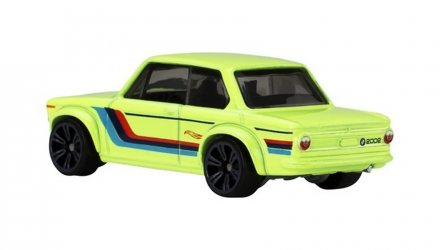 Тематическая Машинка Hot Wheels BMW 2002 Neon Speeders 1:64 JCB07 Yellow - Retromagaz, image 3