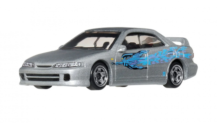 Тематическая Машинка Hot Wheels Custom Acura Integra Sedan GSR Fast & Furious 1:64 JBY45 Silver - Retromagaz, image 2