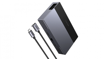 Док-Станция Ugreen Steam Deck Dock 6-in-1 USB-C Hub Dark Grey Новый - Retromagaz, image 2