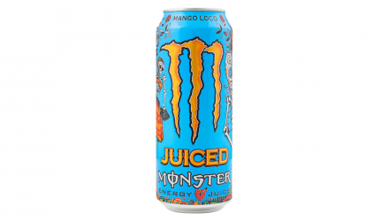 Набор Напиток Энергетический Monster Energy Juiced Mango Loco 500ml 12шт - Retromagaz, image 1