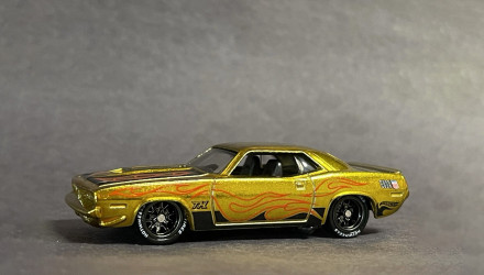 Машинка Базовая Hot Wheels '70 Plymouth AAR Cuda Super Treasure Hunt STH HW Torque 1:64 JJM28 Gold - Retromagaz, image 1