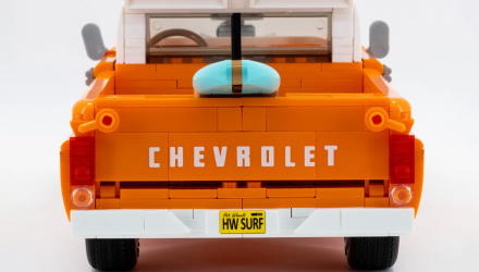 Конструктор Hot Wheels Brick Shop Elite Custom ’62 Chevy Pickup 858 деталей JFT20 Orange image_7 Конструктор Hot Wheels Brick Shop Elite Custom ’62 Chevy Pickup 858 деталей JFT20 Orange - Retromagaz, image 7