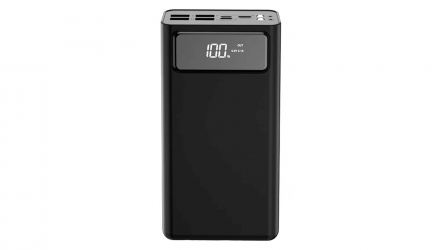 Портативний Акумулятор Power Bank XO PR123 Black 30000 mAh 22.5 W - Retromagaz, image 1