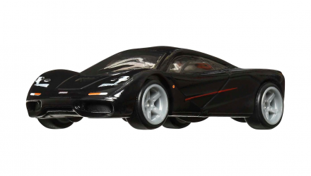 Машинка Premium Hot Wheels McLaren F1 Jay Leno's Garage HCK08 Black Новий - Retromagaz, image 2