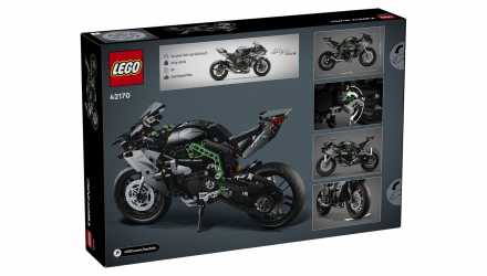 Конструктор Lego Мотоцикл Kawasaki Ninja H2R Technic 42170 Новый - Retromagaz, image 6
