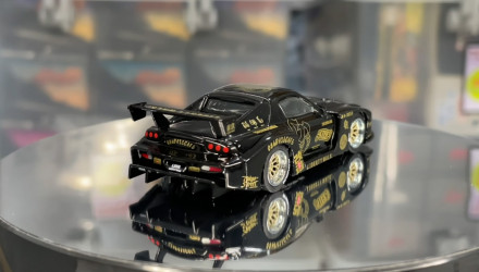 Машинка Premium MINI GT Mazda RX-7 LB-Super Silhouette FD Niles 1:64 Diecast Model Araba 1:64 MGT01101 Black - Retromagaz, image 2