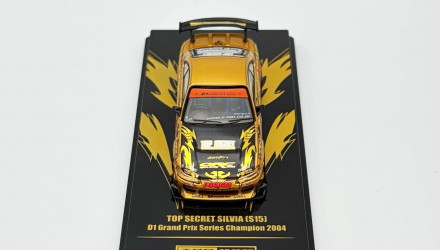 Машинка Premium INNO64 TOP SECRET Silvia (S15) Gold D1 Grand Prix Series Champion 2004 1:64 IN64-S15TS-D104 Gold - Retromagaz, image 4