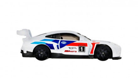 Машинка Базова Hot Wheels BMW M4 GT3 HW Starting Grid 1:64 JNG69 White - Retromagaz, image 3