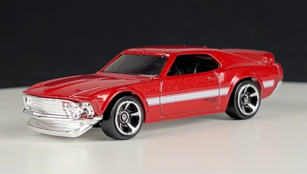 Машинка Базовая Hot Wheels '62 Ford Mustang Concept / '92 Ford  / 2015 GT  / '69 Boss 302 / '71 Mach 1 Ford 1:64 HFV92 Orange 5шт - Retromagaz, image 5