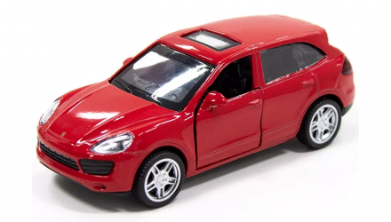 Машинка Автопром Porsche Cayenne S 1:43 Red - Retromagaz, image 1