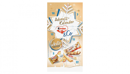 Адвент-Календарь Kinder & Co Advent-Calendar White Edition 295g - Retromagaz, image 2