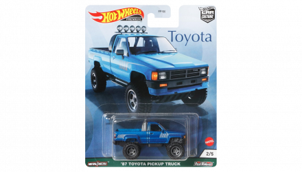 Машинка Premium Hot Wheels '87 Toyota Pickup Truck Toyota 1:64 GRJ97 Blue - Retromagaz, image 1