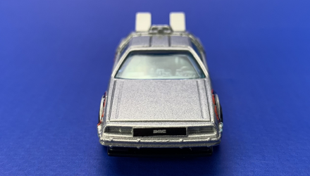 Машинка Базова Hot Wheels DeLorean DMC-12 Back to the Future Time Machine Screen Time 1:64 HCV54 HHF15 Silver - Retromagaz, image 5