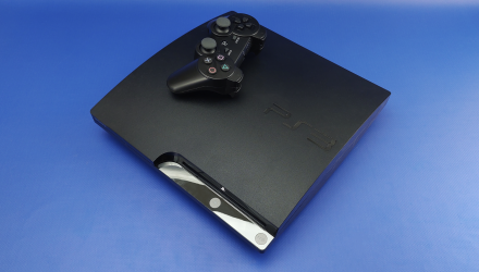 Набор Консоль Sony PlayStation 3 Slim 120GB Black Б/У  + Геймпад Беспроводной RMC Новый - Retromagaz, image 2