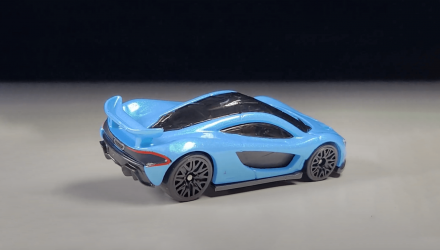 Машинка Базова Hot Wheels McLaren P1 Quarter Mile Heroes 1:64 HTB85 Blue - Retromagaz, image 2