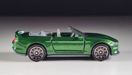 Тематическая Машинка Matchbox 2019 Ford Mustang Convertible Moving Parts 1:64 FWD28/HVM95 Green - Retromagaz, image 4