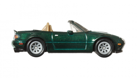 Машинка Premium Hot Wheels '91 Mazda MX-5 Miata Modern Classics 1:64 FPY86/HKC68 Green - Retromagaz, image 4