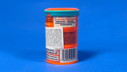 Набор Конфеты 4шт Toxic Waste Orange Nuclear Fusion Sour Candy 42g - Retromagaz, image 2