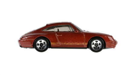 Машинка Базовая Hot Wheels '96 Porsche Carrera Then and Now 1:64 JJJ59 Brown - Retromagaz, image 3