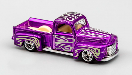 Машинка Базова Hot Wheels '49 Ford F1 Super Treasure Hunt STH Hot Trucks 1:64 GTD03 Purple - Retromagaz, image 2