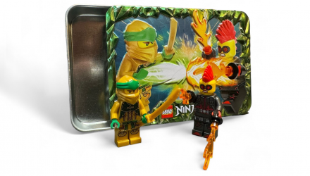Конструктор Lego Lloyd vs. Miss Demeanor Metal Box Ninjago 112429 njo0790 njo0878 Новый - Retromagaz, image 2