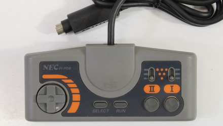 Геймпад Дротовий NEC PC Engine PI-PD8 Turbo Pad Orange Grey 1.2m Б/У - Retromagaz, image 1