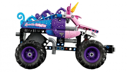 Конструктор Lego Monster Jam Sparkle Smash із Функцією «Pull-Back» Technic 42220 Новий - Retromagaz, image 5