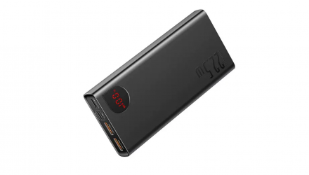 Портативный Аккумулятор Power Bank Baseus Adaman Metal Digital Display (PPAD000101, PPADM20S) Black 20000 mAh 22.5 W Новый - Retromagaz, image 3